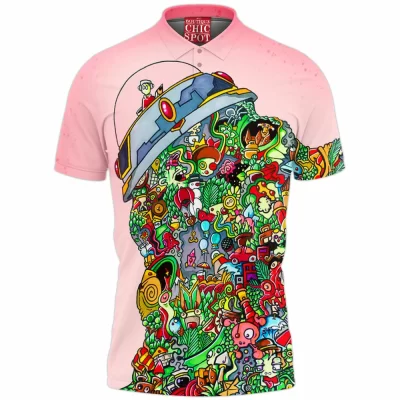 Sci-Fi Polo Shirt, UFO Polo Shirt