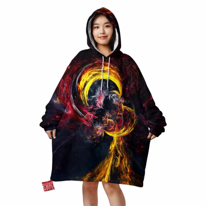 Lunacy Of Broken Dreams Blanket Hoodie