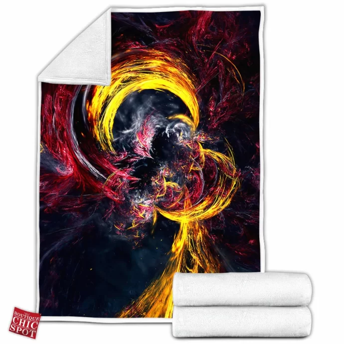 Lunacy Of Broken Dreams Fleece Blanket