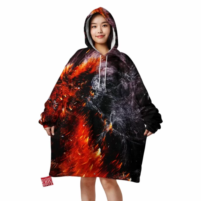 Enraged Banshee Blanket Hoodie