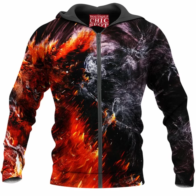 Enraged Banshee Zip Hoodie