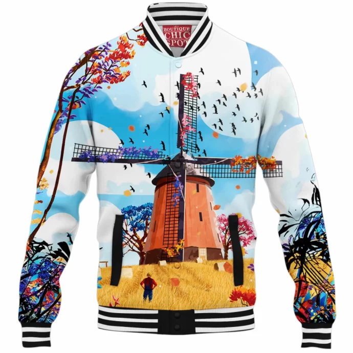 Windmill Baseball Jacket