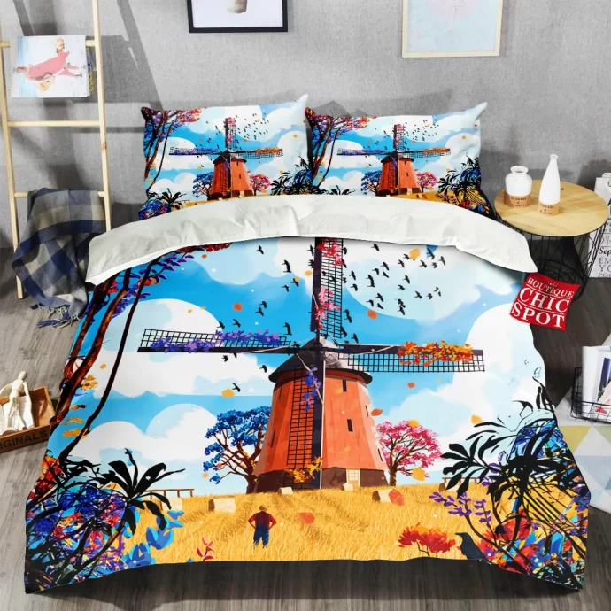 Windmill Bedding Set