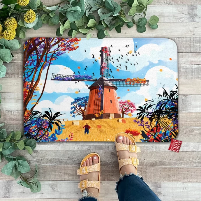 Windmill Doormat