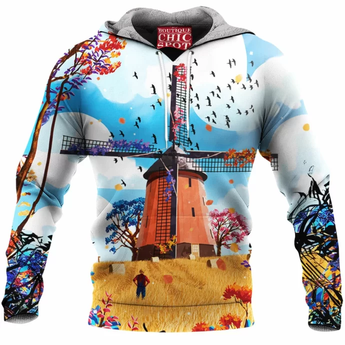 Windmill Fleece Hoodie