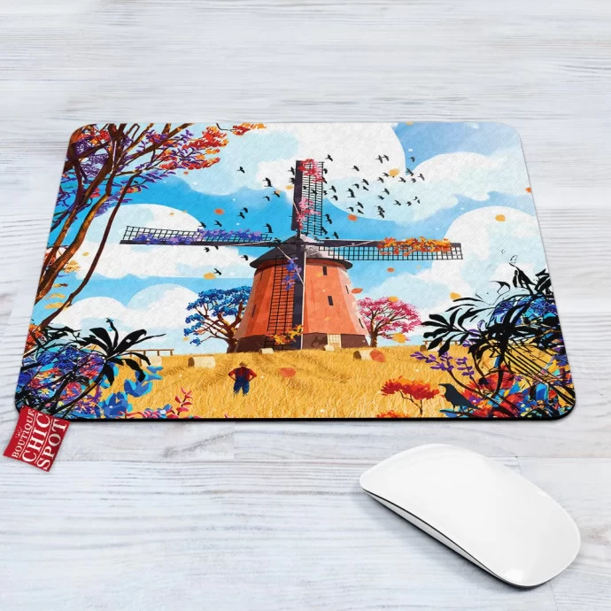 Windmill Mouse Pad