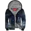 Dragon Zip-Fleece-Hoodie, Fantasy Zip-Fleece-Hoodie
