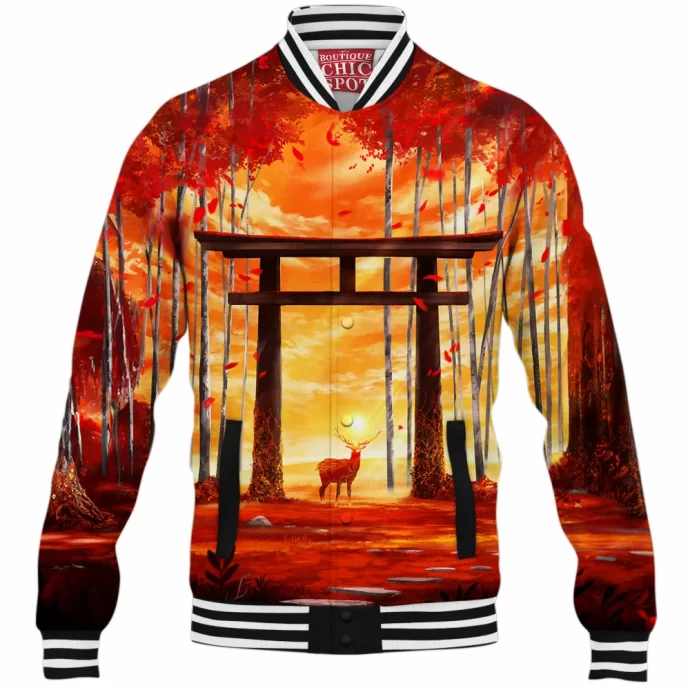 Sun Stag Baseball Jacket