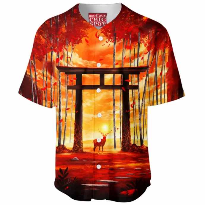 Sun Stag Baseball Jersey