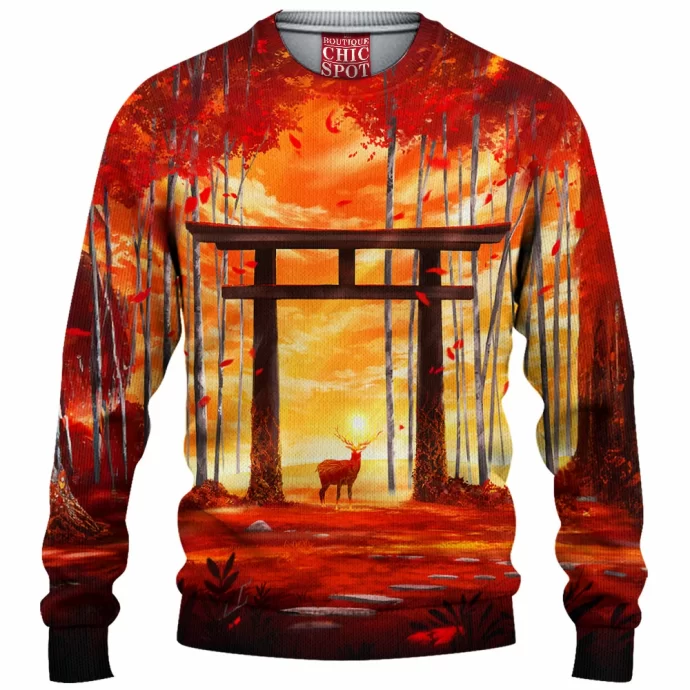 Sun Stag Knitted Sweater