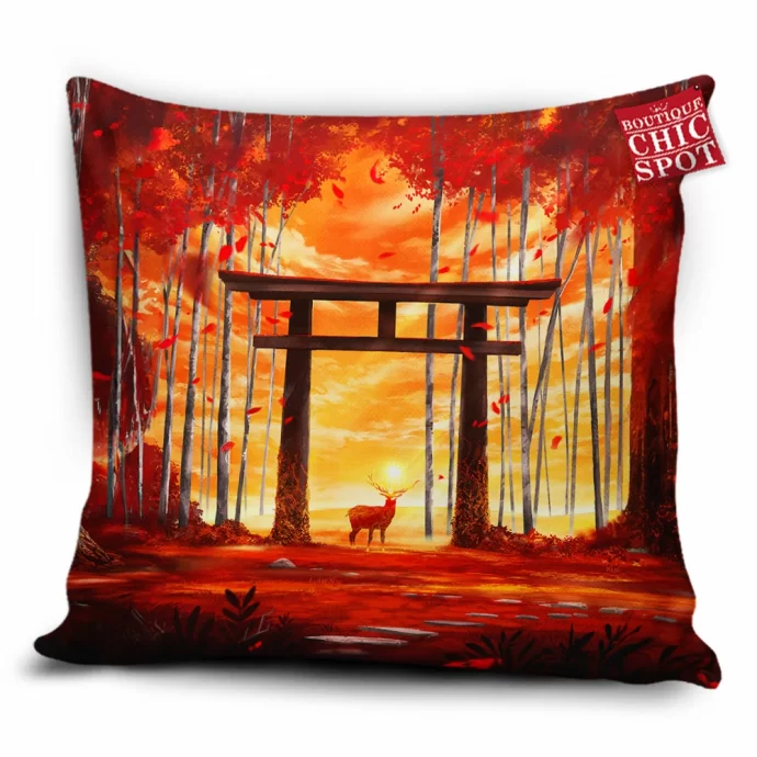 Sun Stag Pillow Cover