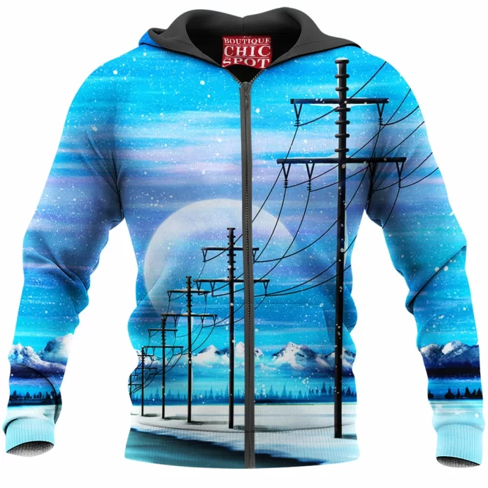 Winter Magic Zip Hoodie