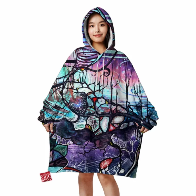 Midwinter Calls Blanket Hoodie