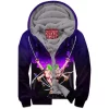 Anime Zip-Fleece-Hoodie, One Piece Zip-Fleece-Hoodie, Roronoa Zoro Zip-Fleece-Hoodie