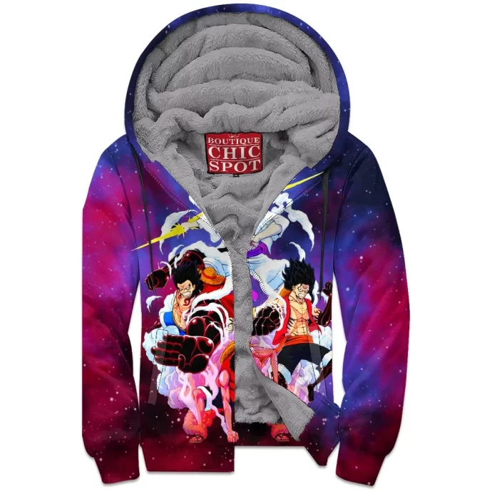 Monkey D. Luffy Zip Fleece Hoodie