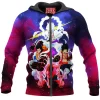 Anime Zip-Hoodie, Monkey D Luffy Zip-Hoodie, One Piece Zip-Hoodie
