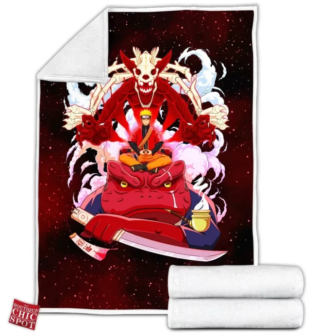 Sage Mode Naruto Fleece Blanket