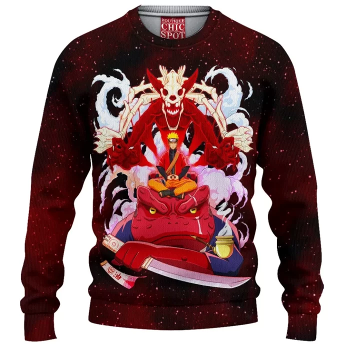 Sage Mode Naruto Knitted Sweater