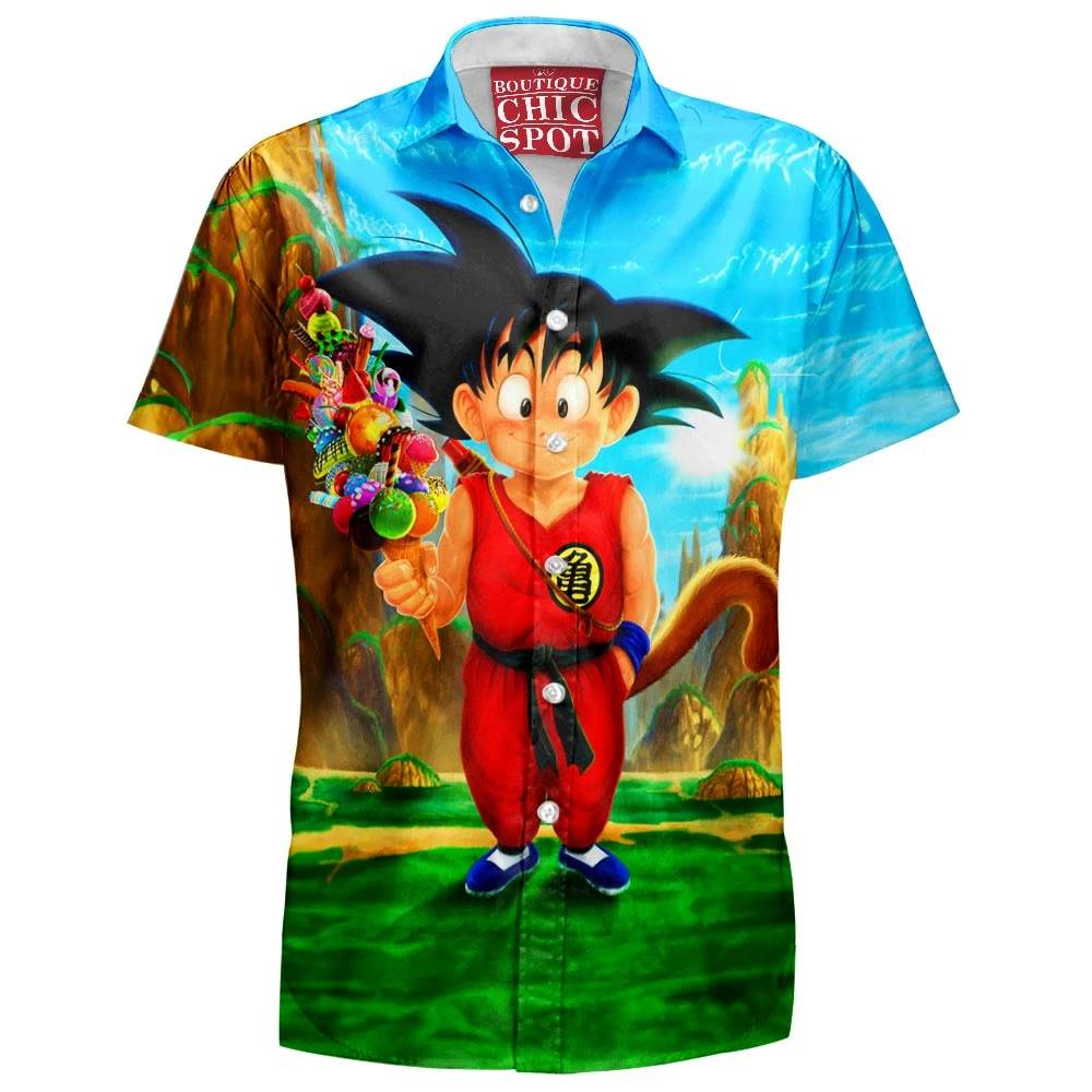 Anime Hawaiian-Shirt, Dragon Ball Hawaiian-Shirt, GoKu Hawaiian-Shirt 1 T DUONG Boutique 10051 Hawaiian Shirt
