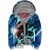 Comic Zip-Fleece-Hoodie, Thor Zip-Fleece-Hoodie