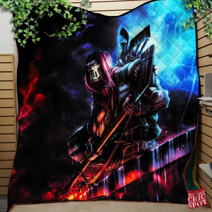 Casey Jones TMNT Quilt Blanket