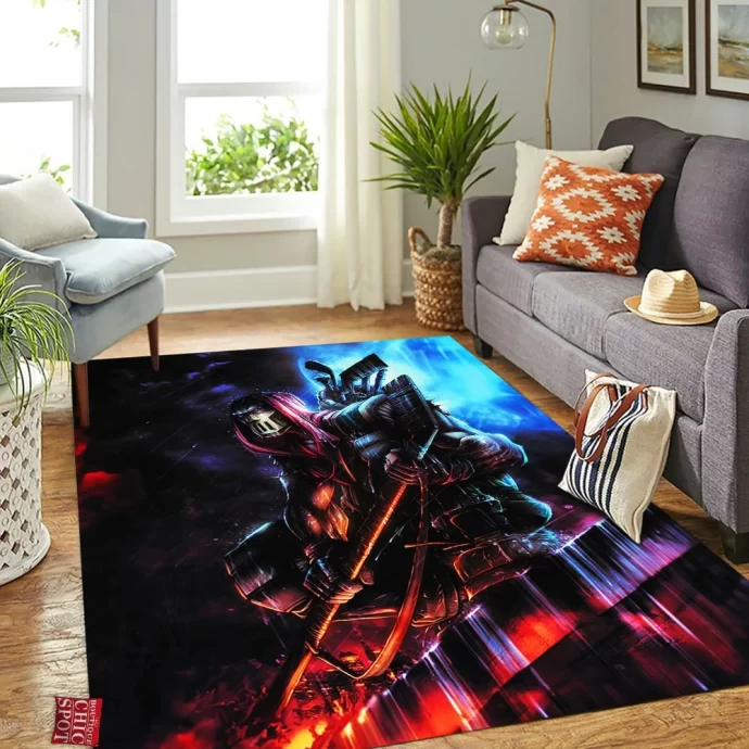 Casey Jones TMNT Rectangle Rug