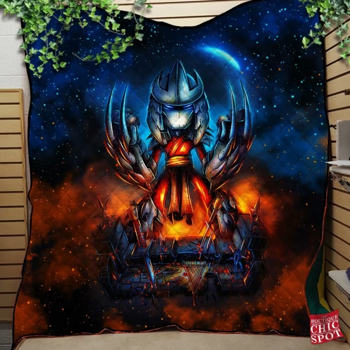 TMNT Shredder Quilt Blanket