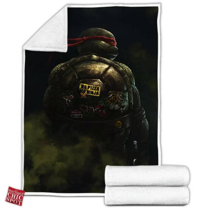 Raphael TMNT Fleece Blanket