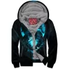 Game Zip-Fleece-Hoodie, Mortal Kombat Zip-Fleece-Hoodie, Sub-Zero Zip-Fleece-Hoodie