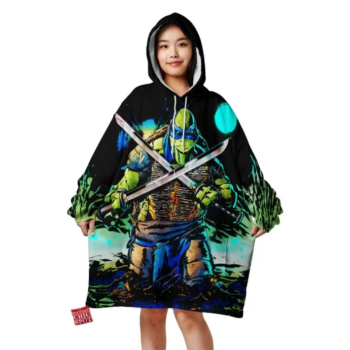 Leonardo TMNT Blanket Hoodie