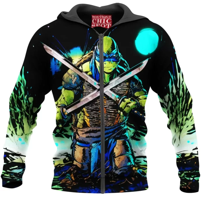 Leonardo TMNT Zip Hoodie