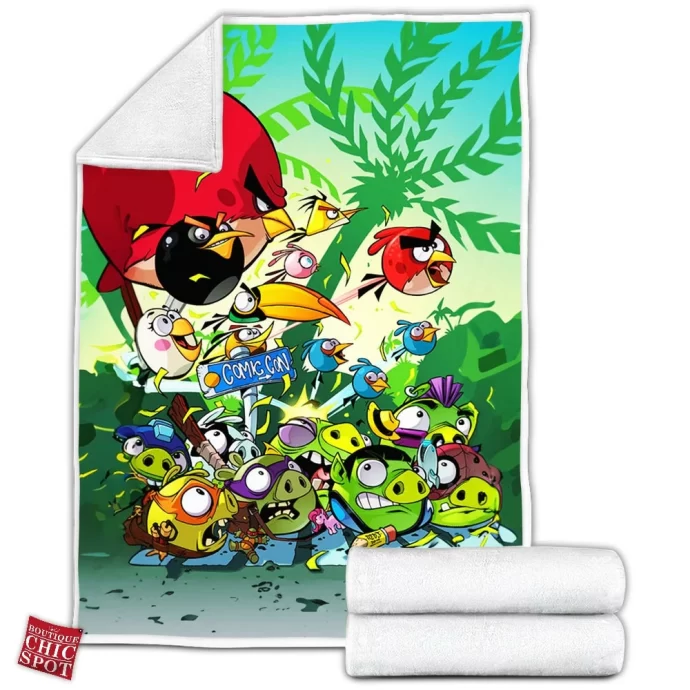 Angry Birds Fleece Blanket