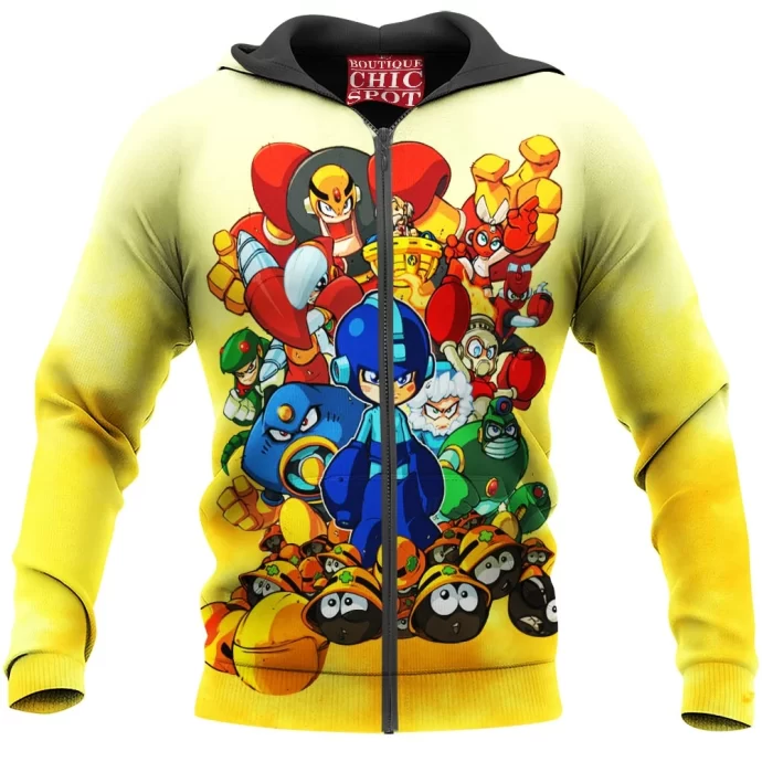 Megaman Zip Hoodie