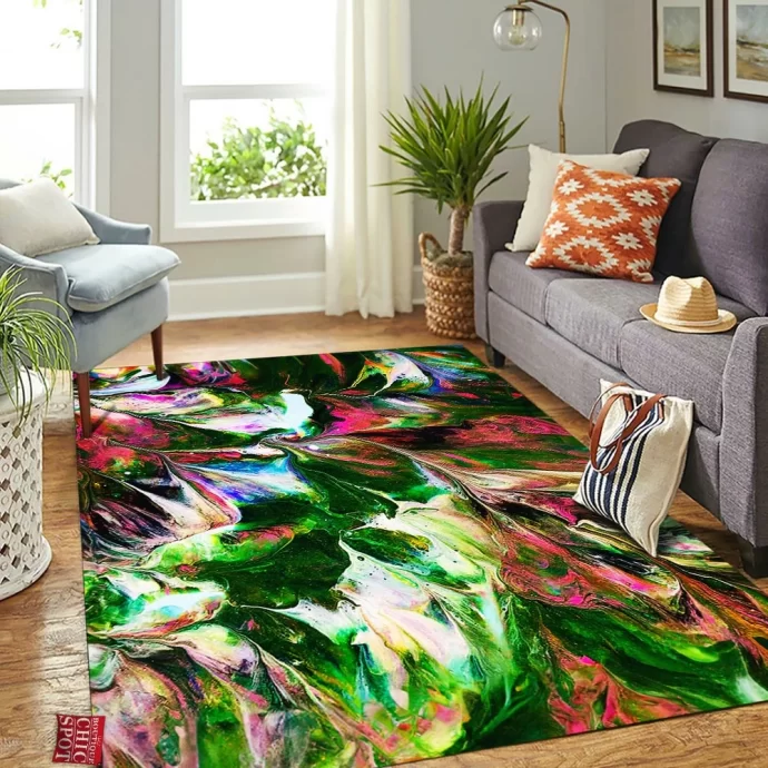 Waterfalls Rectangle Rug