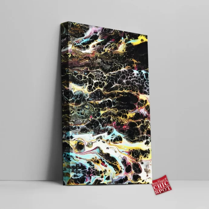 Lava Rocks Canvas Wall Art