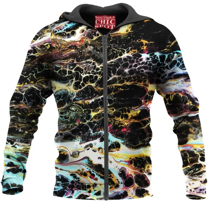 Lava Rocks Zip Hoodie