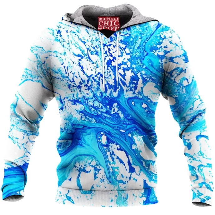 Lacing Fleece Hoodie