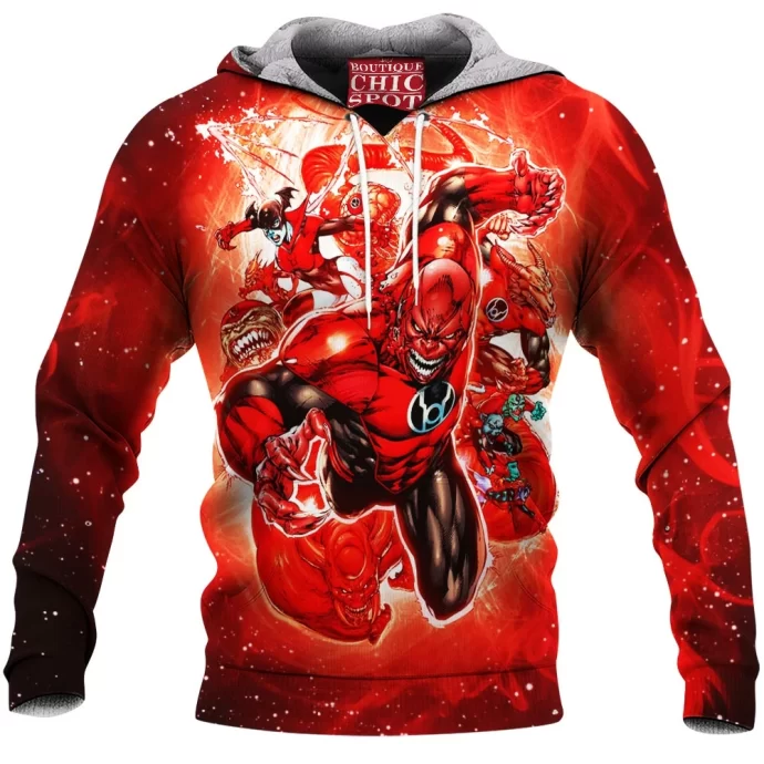 Red Lantern Fleece Hoodie