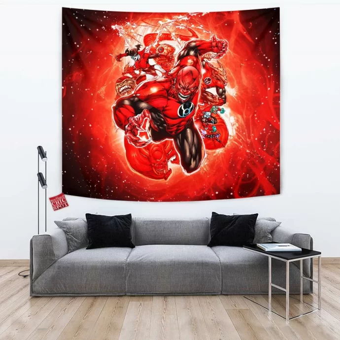 Red Lantern Tapestry