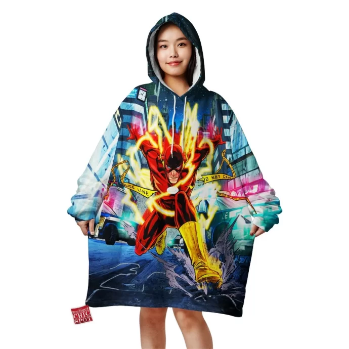 The Flash Dc Blanket Hoodie