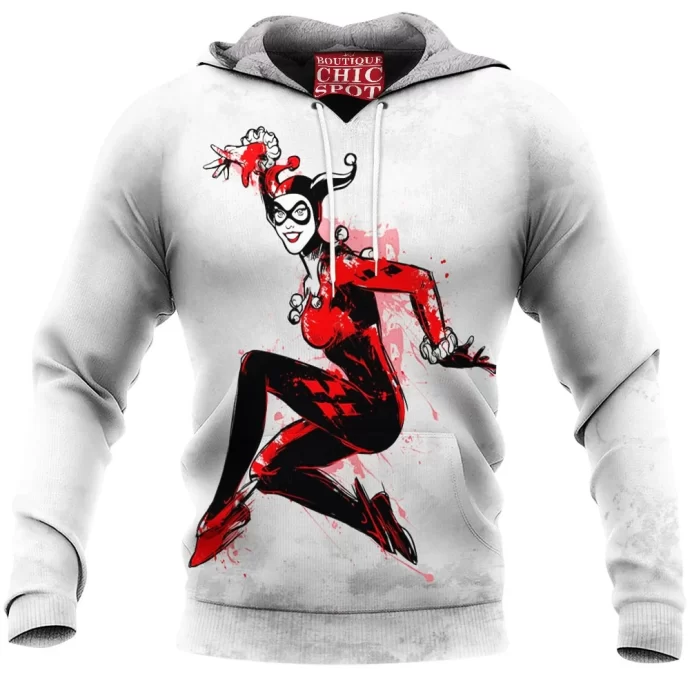 Harley Quinn Fleece Hoodie