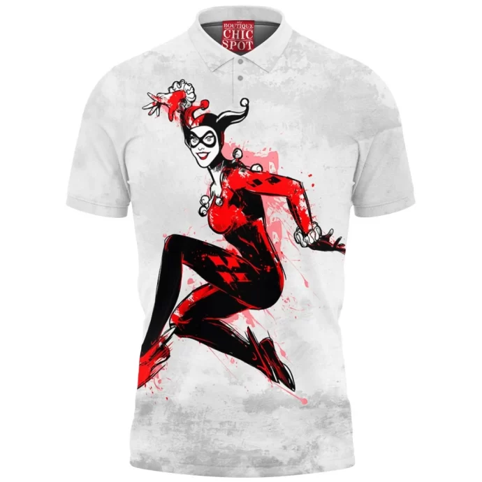 Harley Quinn Polo Shirt