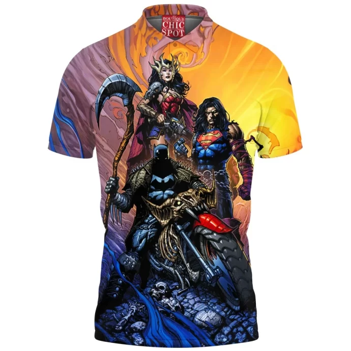 Justice League Polo Shirt