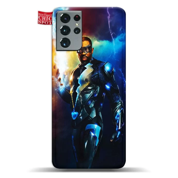 Black Lightning Phone Case Samsung