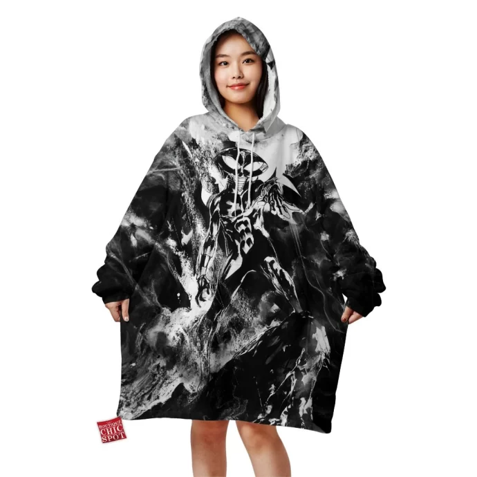 Black Manta Blanket Hoodie