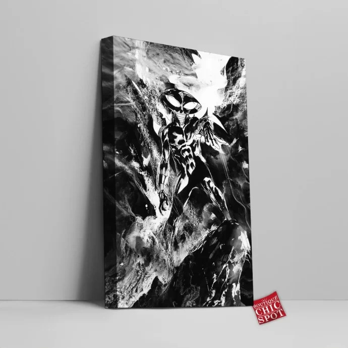 Black Manta Canvas Wall Art