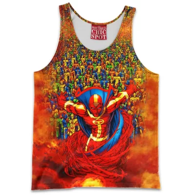 Comic Tank-Top, Red Tornado Tank-Top