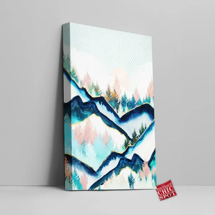 Winter Forest Canvas Wall Art