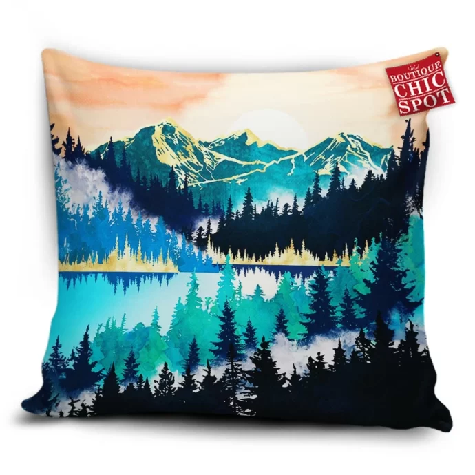 Lake Mist Pillow Cover