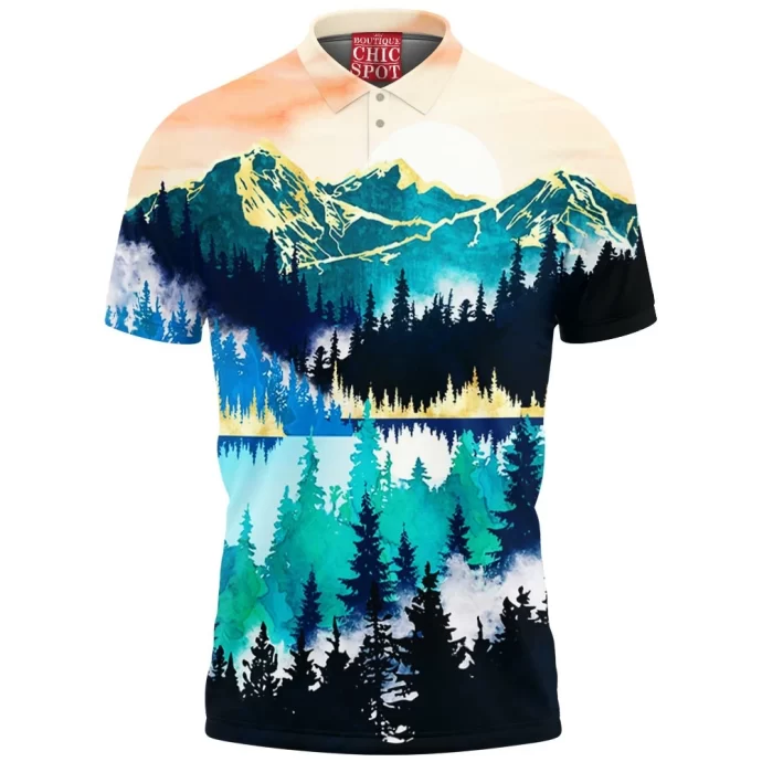 Lake Mist Polo Shirt